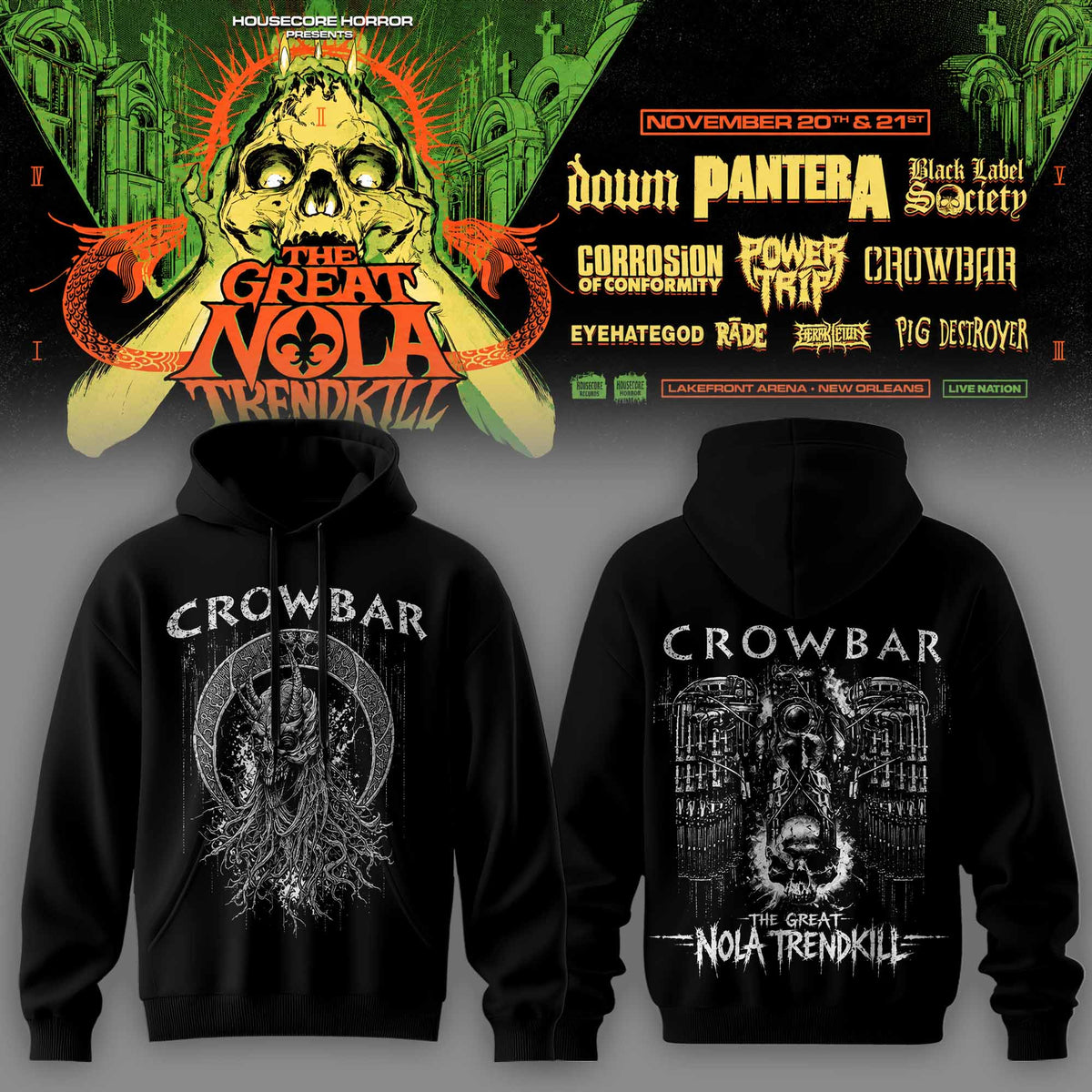 THE GREAT NOLA TRENDRKILL HOODIE