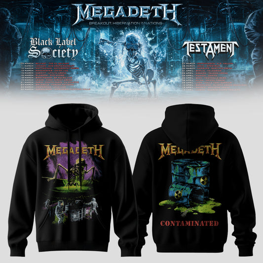 MEGADETH – BREAKOUT: HIBERNATION OF NATIONS TOUR HOODIE