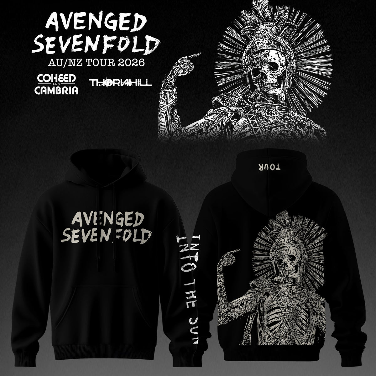 Avenged Sevenfold: AUS/NZ Tour 2026 Limited Hoodie