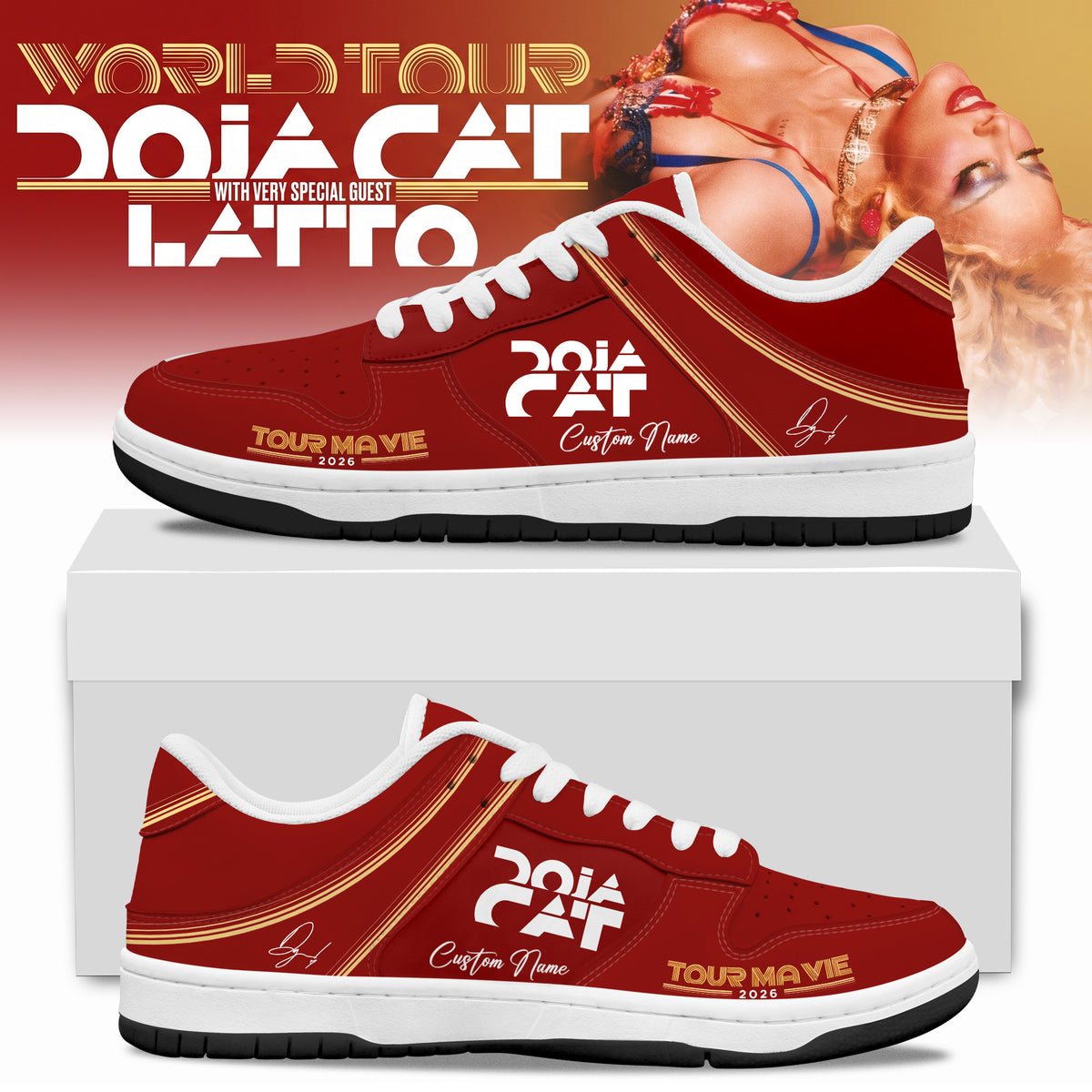 Doja Cat “Tour Ma Vie 2026” Limited Edition Signature – Shoes 2