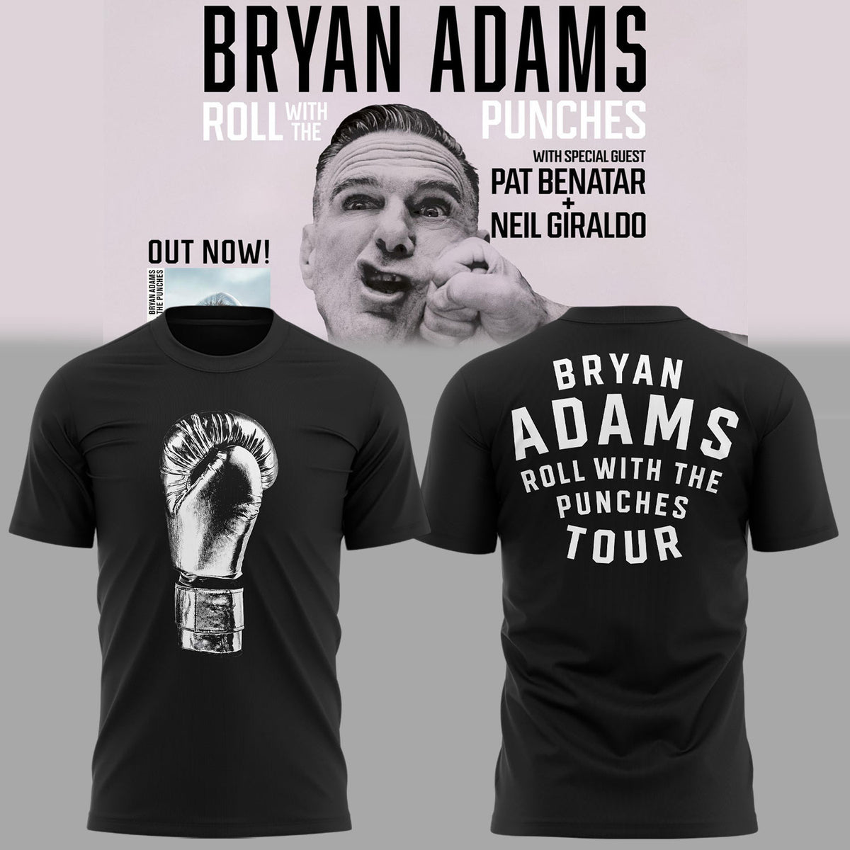 Limited Edition Roll With The Punches Tour 2026 Shirt