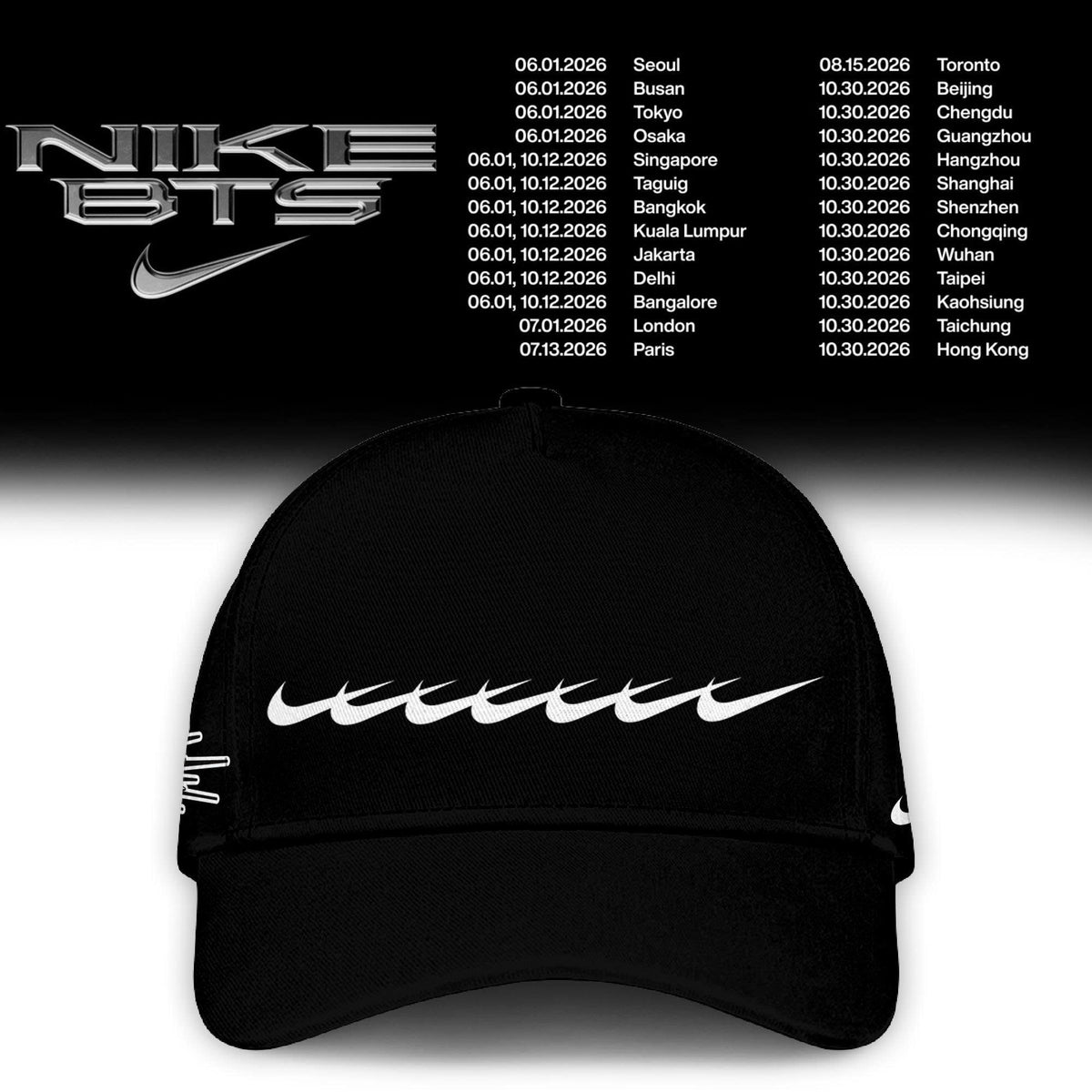 _ Nike BTS Limited Edition Jersey