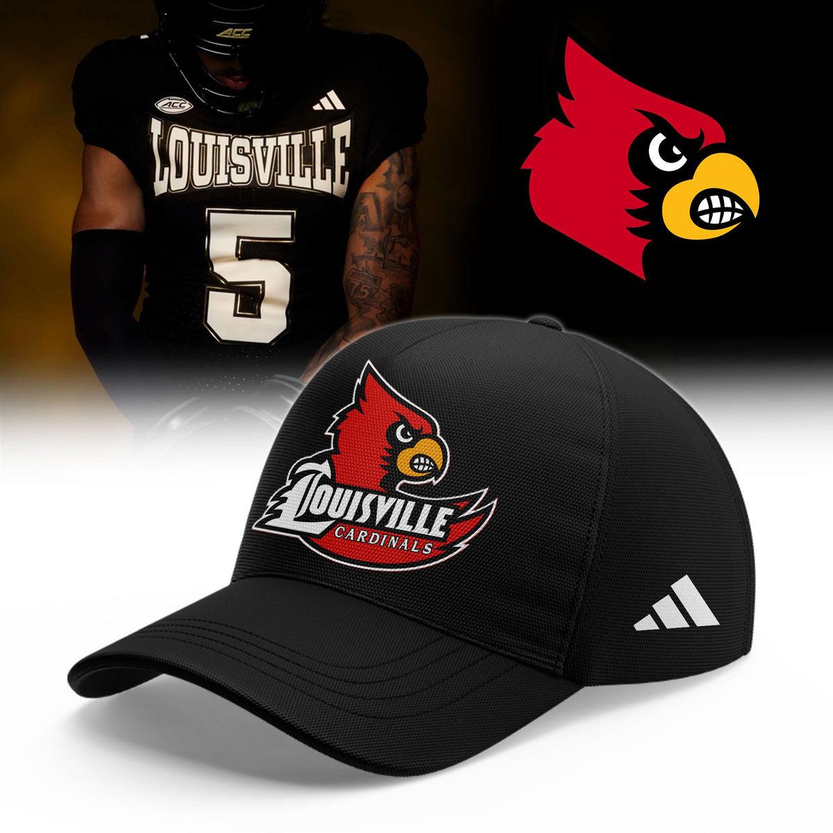 .Louisville Cardinals Football 2026 For The Ville Limited Shirt