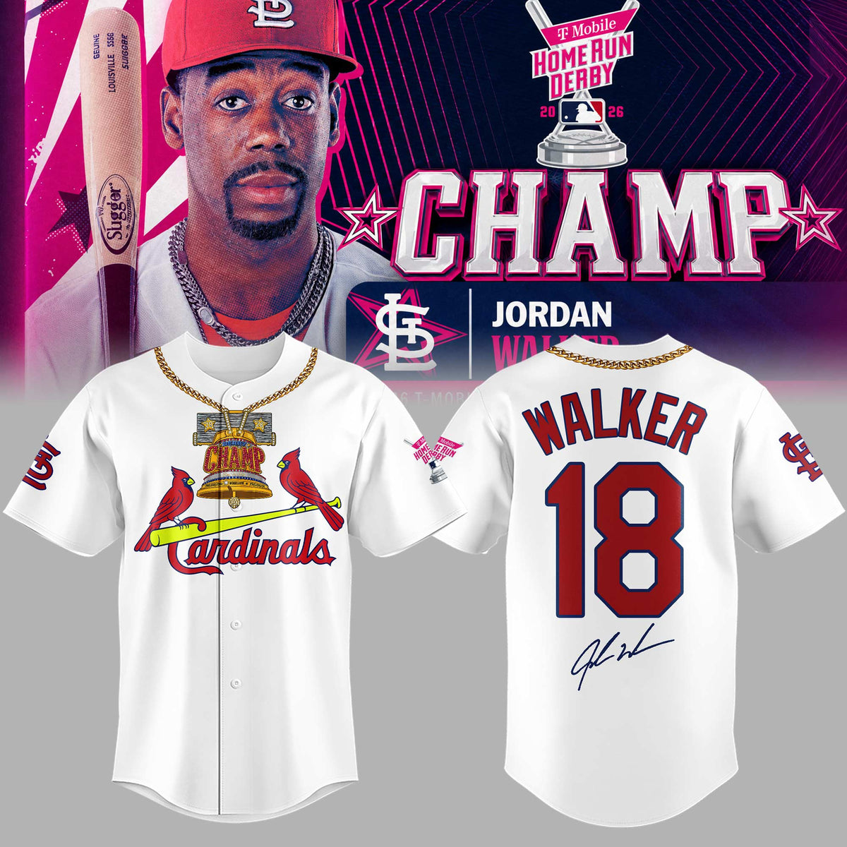 Limited Edition HOME RUN DERBY CHAMPION Jersey-v