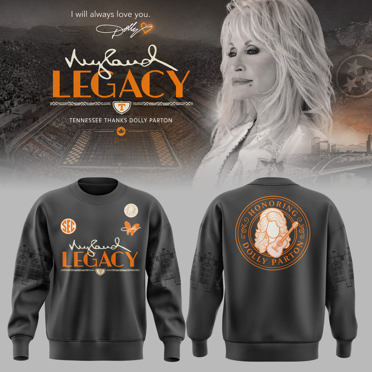 Limited Edition Tennessee Football Sweatshirt