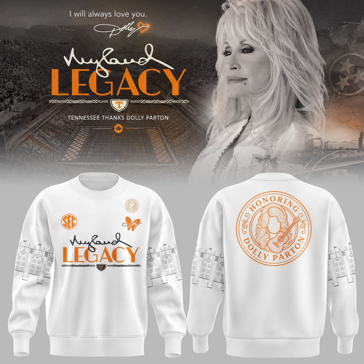 Limited Edition Tennessee Football Sweatshirt