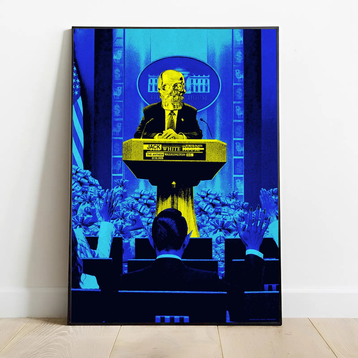 Limited Edition Jack White Tour 2026 Poster