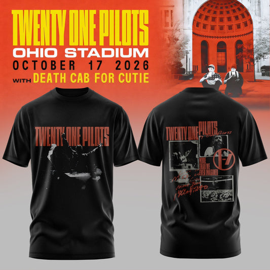 Twenty One Pilots Ohio Stadium Exclusive T-shirt