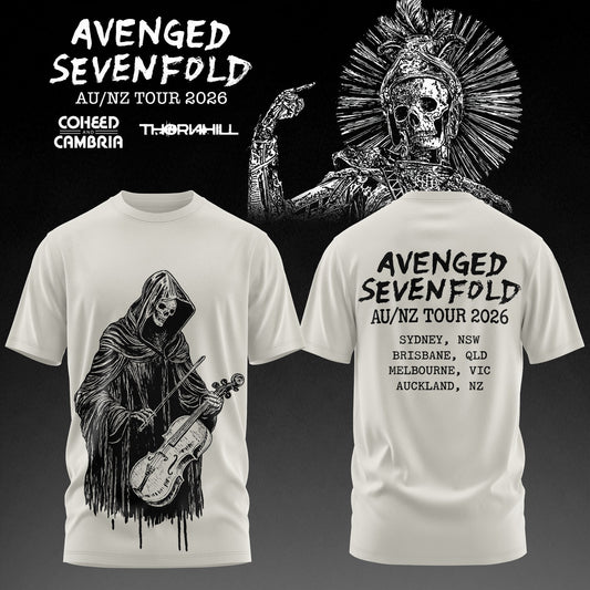 Avenged Sevenfold: AUS/NZ Tour 2026 Limited T-Shirt