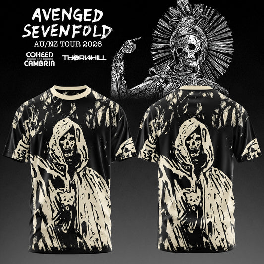 Avenged Sevenfold: AUS/NZ Tour 2026 Limited T-Shirt