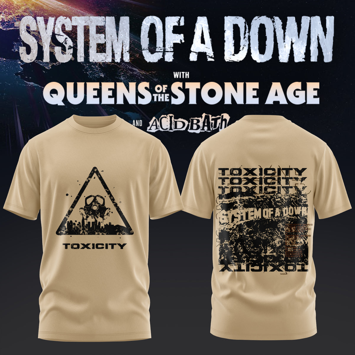 S.O.A.D – UK & EU Tour 2026 Limited T-Shirt