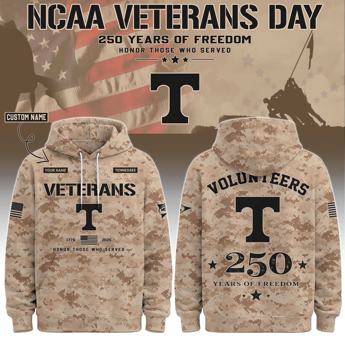 TEN Special Veterans Day 2026 Limited Edition Hoodie
