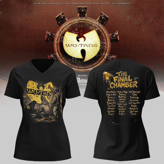 The Final Chamber Tour 2026 North America Merch Wall Spray V-neck