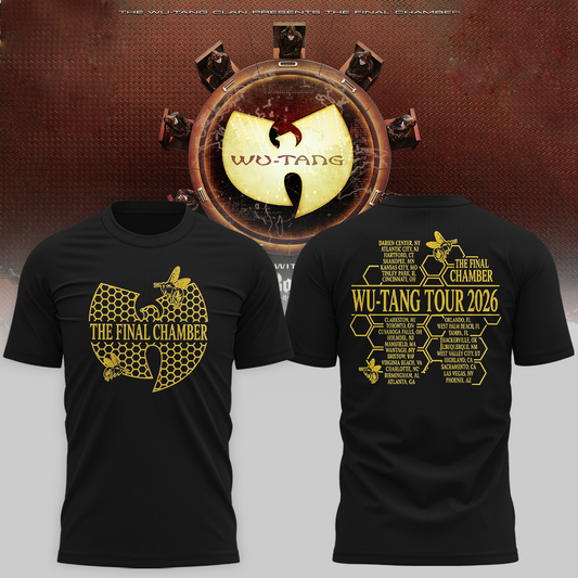The Final Chamber Tour 2026 North America Merch Bee Comb T-Shirt