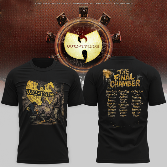 The Final Chamber Tour 2026 North America Merch Wall Spray T-Shirt