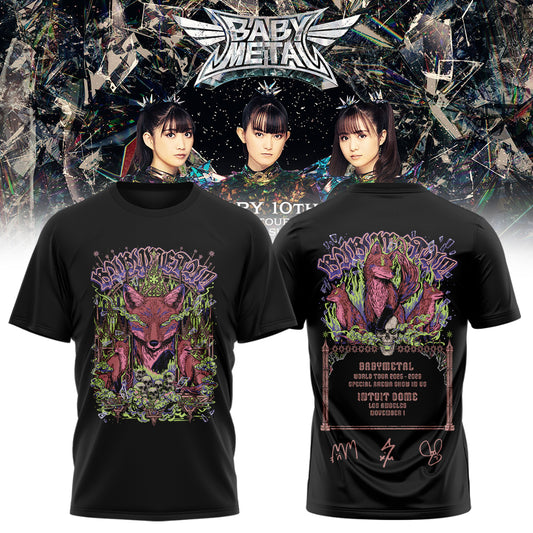 BABYMETAL WORLD TOUR signed TShirt