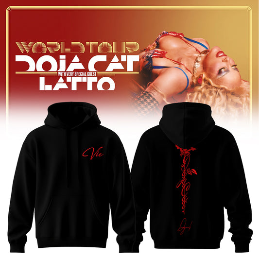 ,Doja Cat “Tour Ma Vie 2026” Limited Edition Signature – Hoodie