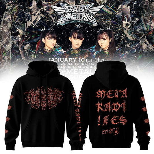 BABYMETAL WORLD TOUR signed Hoodie
