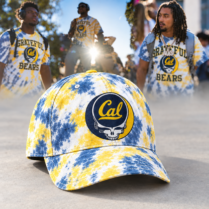 New Sweatshirt Blue & Gold Cal Football x Grateful Dead