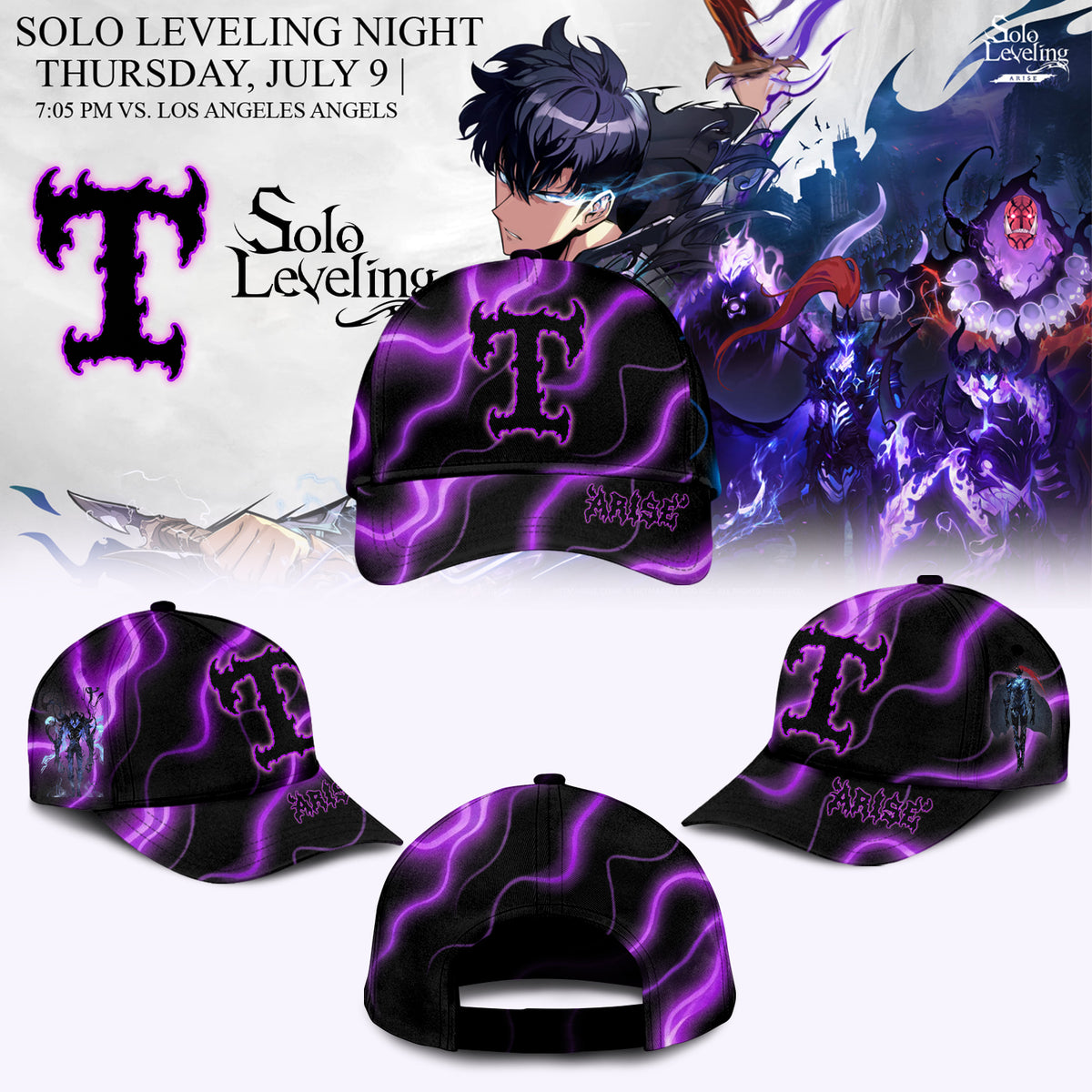 MLB ALL TEAMS x Solo Leveling Limited Jersey 1