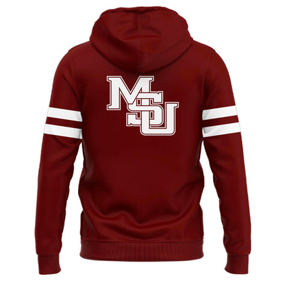 Special 2025 "Mississippi State Football" Uniform Hoodie.