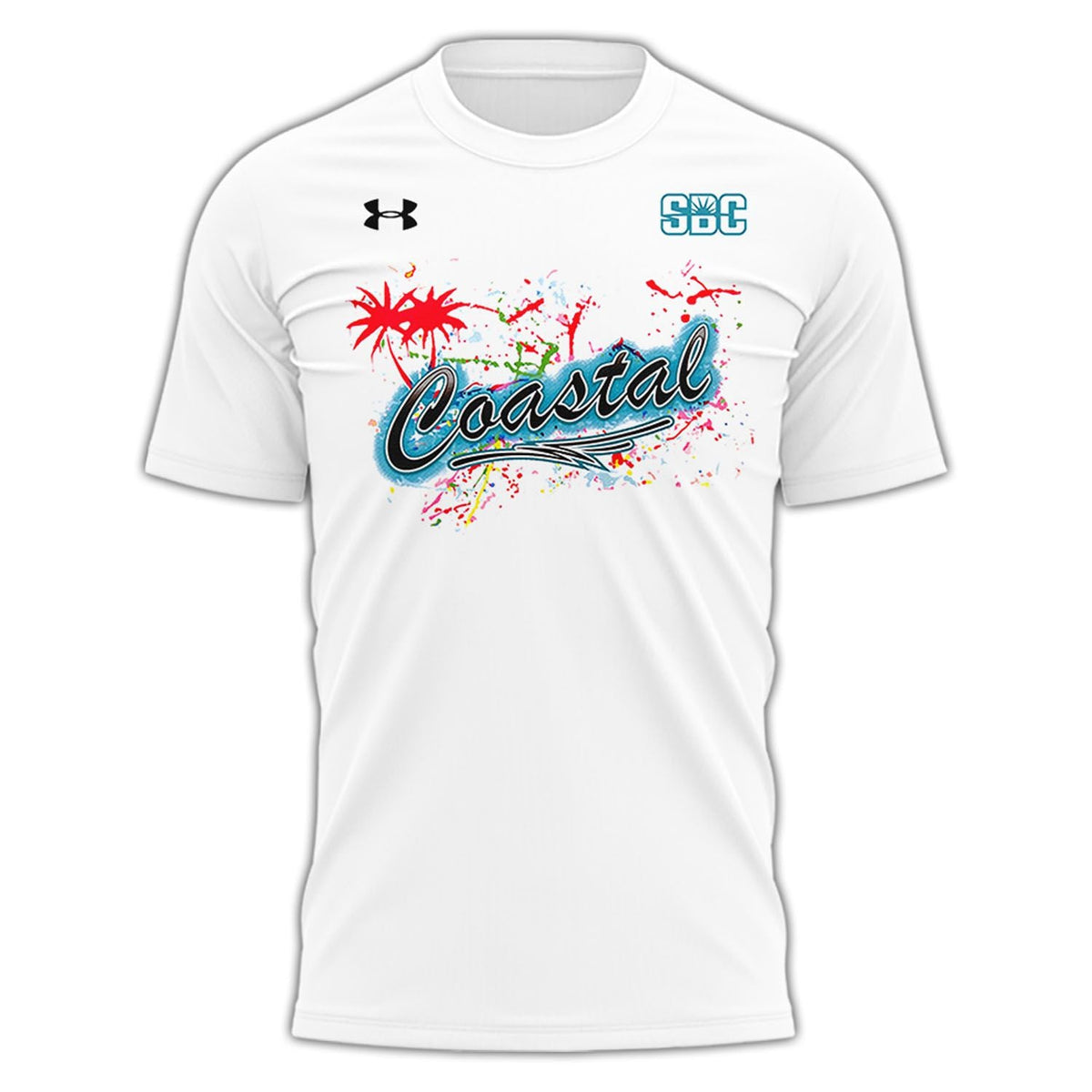 Special New Coastal Football Uniform t-shirt