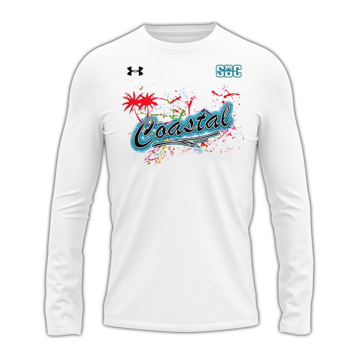 Special New Coastal Football Uniform Long Sleeve Shirt