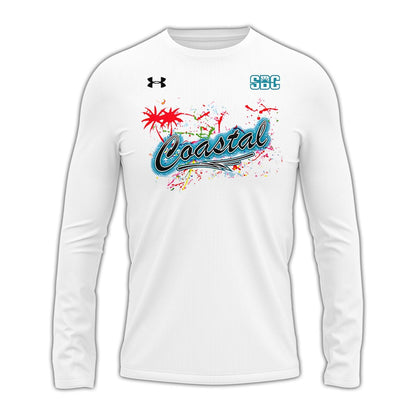 Special New Coastal Football Uniform Long Sleeve Shirt