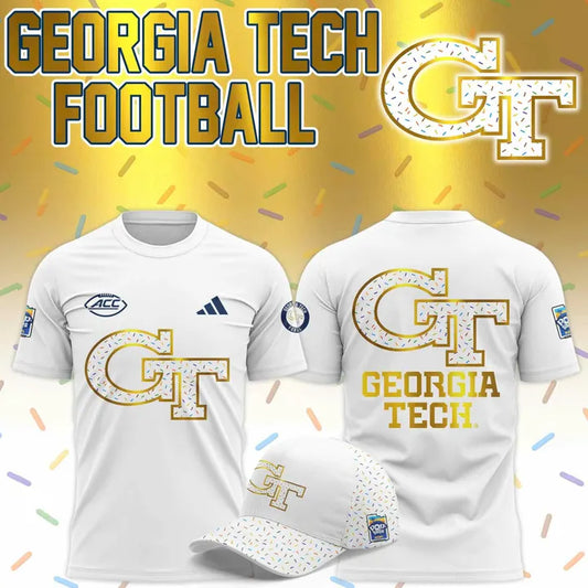 Georgia Tech Football Frosted x Sprinkled T-shirt