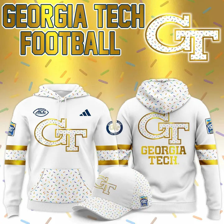Georgia Tech Football Frosted x Sprinkled Hoodie