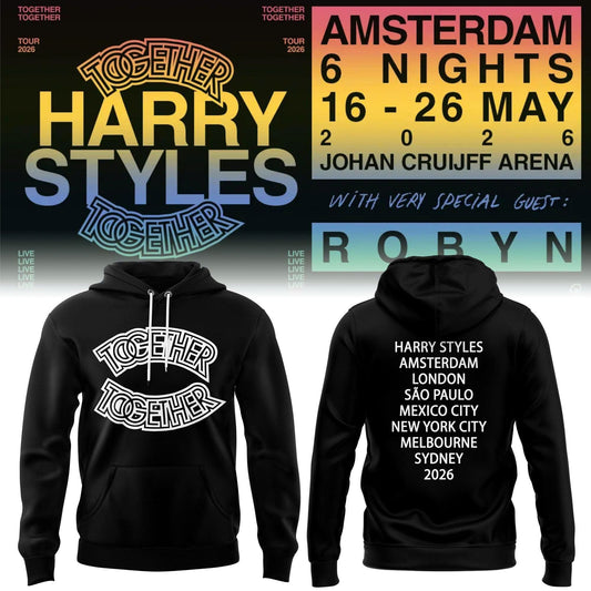Together Together Black Hoodie