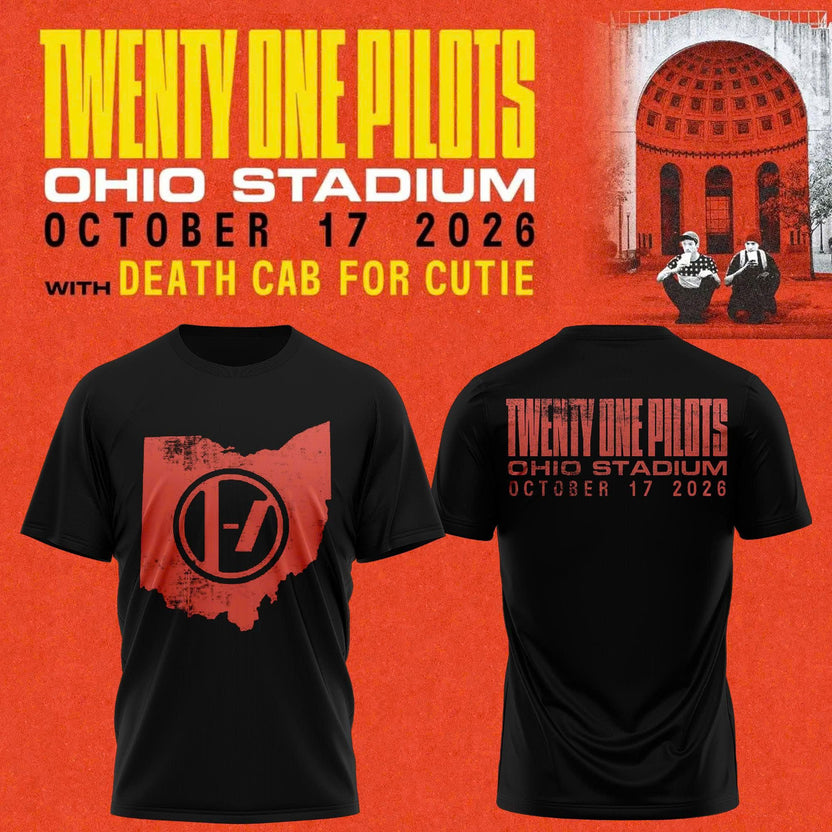 Twenty One Pilots Ohio Stadium Exclusive T-shirt