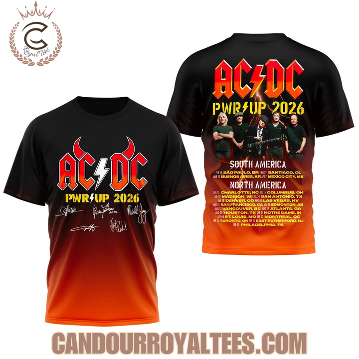North America Power Up Tour T-Shirt