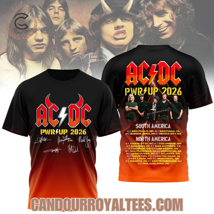 North America Power Up Tour T-Shirt