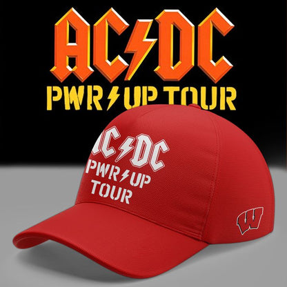 AC/DC x Wisconsin Badgers Football - Power Up Tour 2026 Jersey