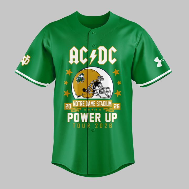 Special Power Up Tour 2026 - AC/DC x Notre Dame Jersey