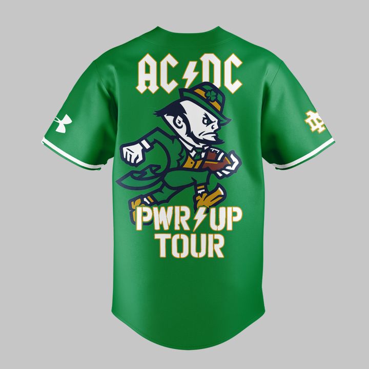 Special Power Up Tour 2026 - AC/DC x Notre Dame Jersey