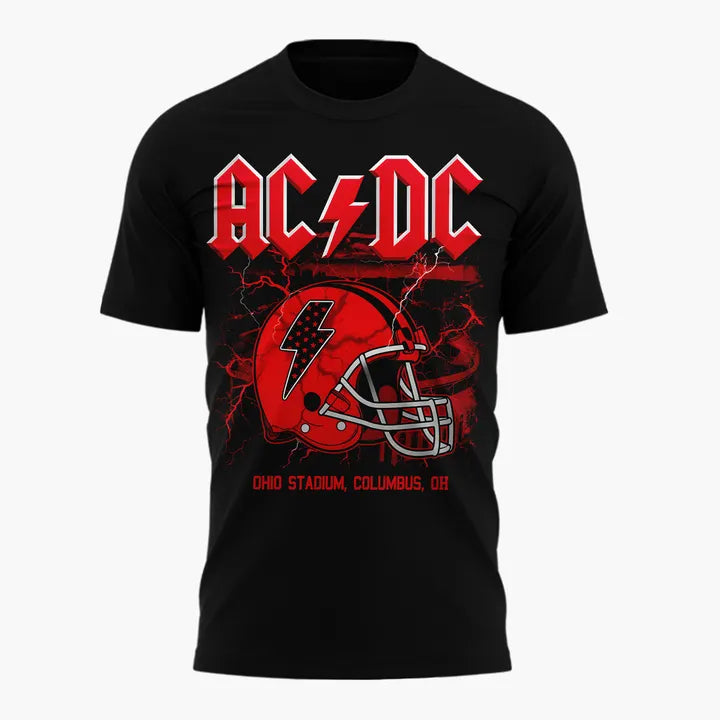 VIP01.AC/DC - POWER UP TOUR 2026 x Ohio Stadium T-shirt