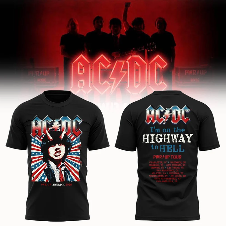 Power Up Tour 2026 T-Shirt