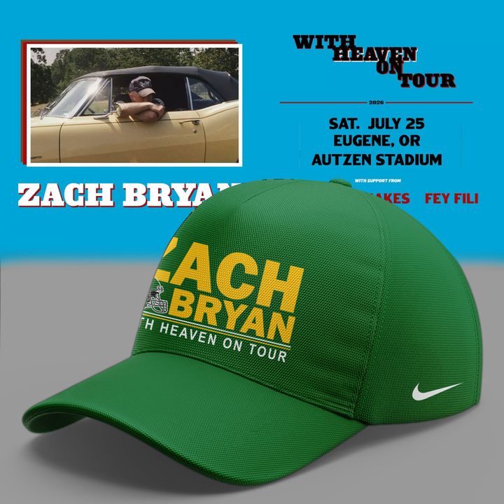 Perfect Long Tee Zach Bryan x Oregon Football - With Heaven On Tour Long Tee