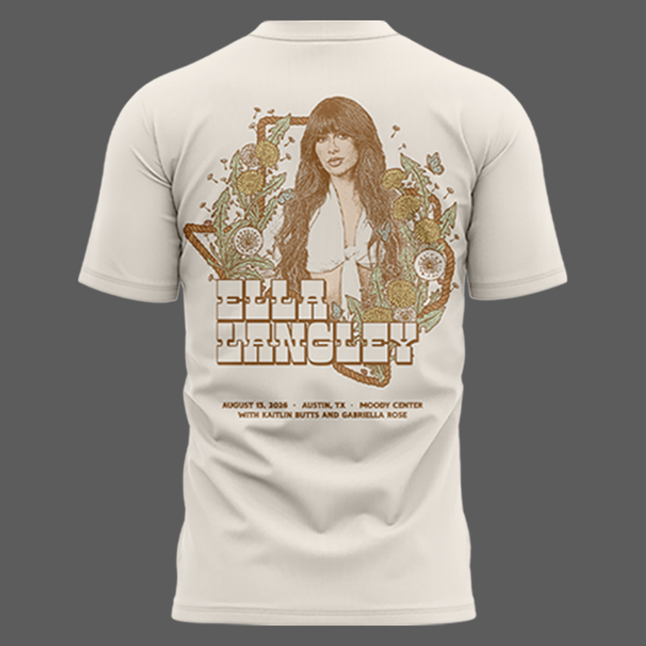 Ella Langley The Dandelion Tour 2026 -TEXAS T-shirt 2