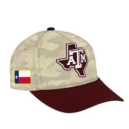 Texas A&M Aggies Honor & Support Camo Cap