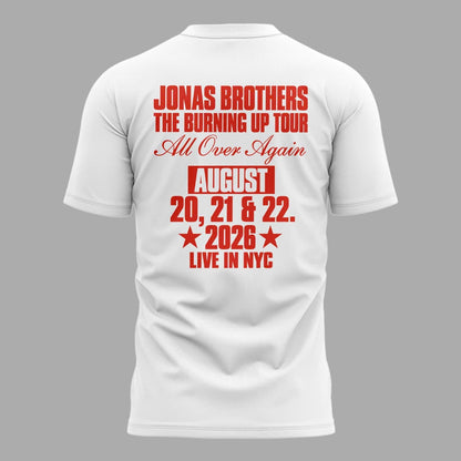 Jonas Brothers Live In New York City T-Shirt