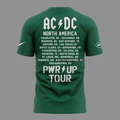 AC/DC x New York Jets - POWER UP TOUR 2026 T-Shirt