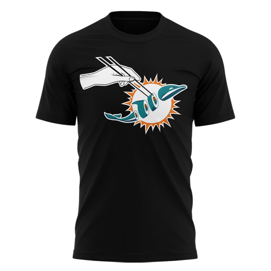 Official Raiders Eat Dolphin Sushi T-shirt