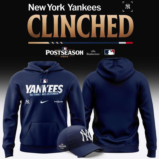 New York Yankees 2026 Postseason hoodie