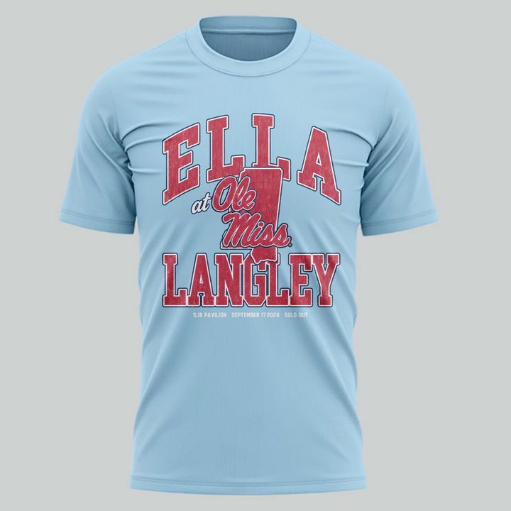 Special 2026 Ella Langley x Ole Miss Rebels T-Shirt 2