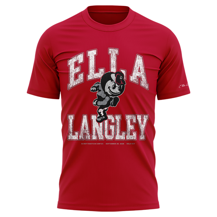 03.Ohio State Buckeyes x Ella Langley-The Dandelion Tour 2026 T-shirt
