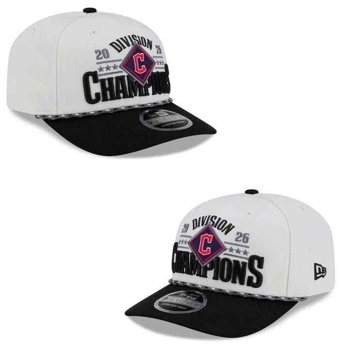 Men's Cleveland Guardians Navy 2026 AL Central Division Champions T-Shirt