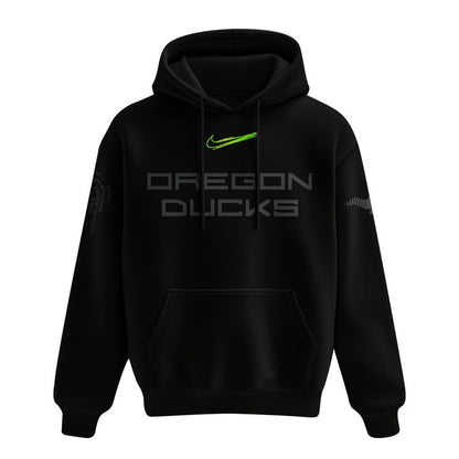 Men's Nike Oregon Ducks Football Origin of Speed Air Hoodie – Black